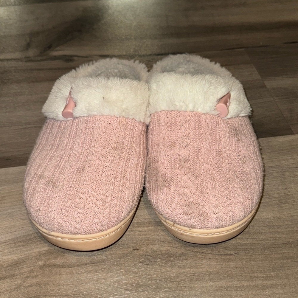 Pink House Slippers